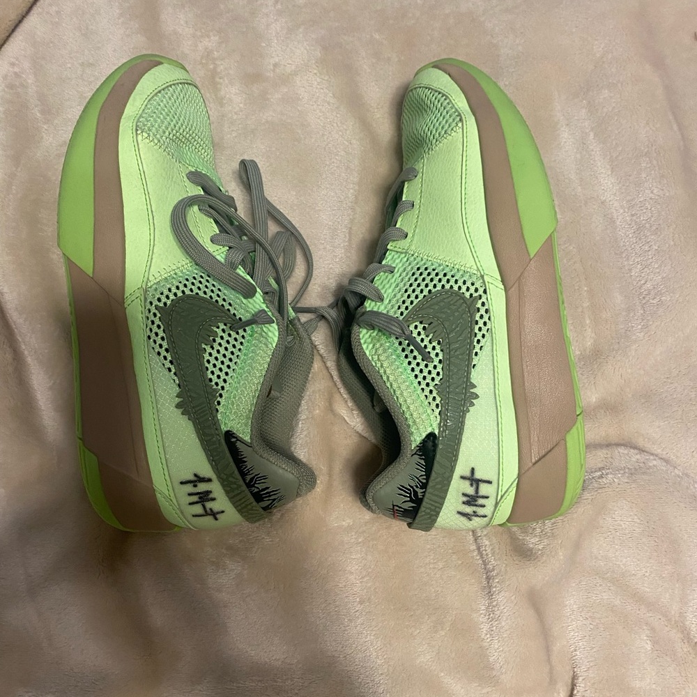 Nike Ja 1 - basketball shoes boys Green Athletic Shoes